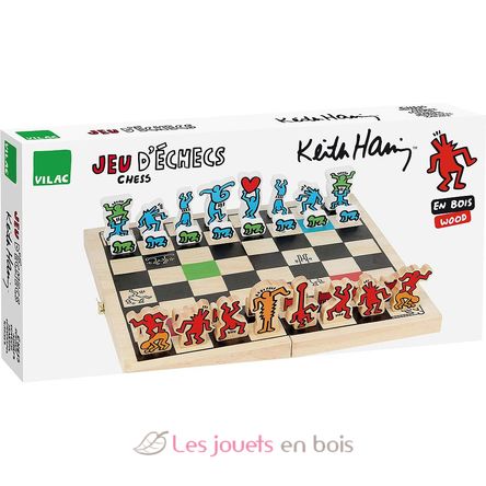 Set di scacchi Keith Haring V9229 Vilac 5