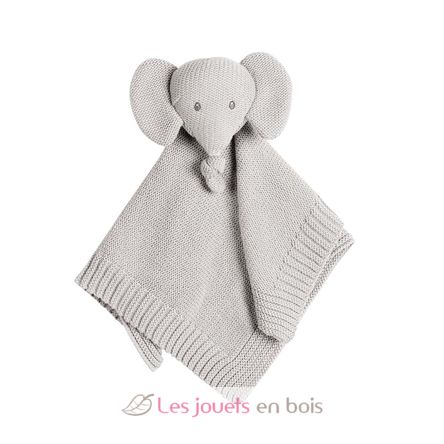 Doudou Tembo tricot grigio NA929066 Nattou 1