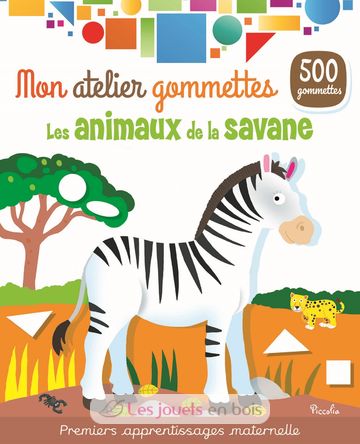 Adesivi colorati - Animali della savana PI-6751 Piccolia 1