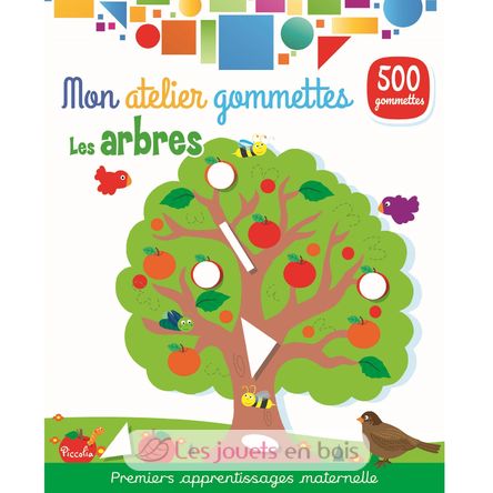 Adesivi colorati - Gli alberi PI-7250 Piccolia 1