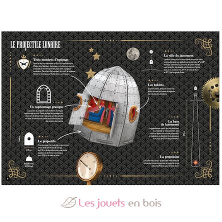 Libro e modellini Jules Verne SJ-309388 Sassi Junior 3