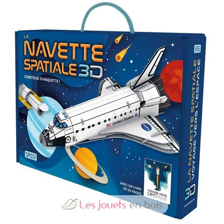 Costruisci la tua navetta spaziale in 3D SJ-315129 Sassi Junior 1