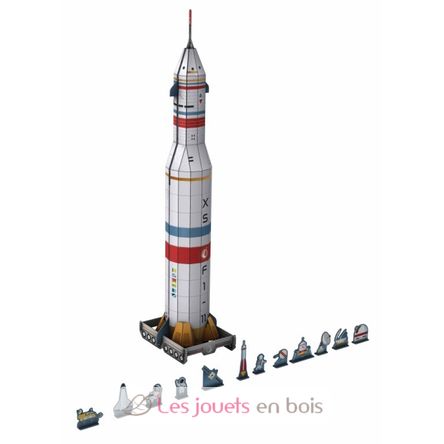 Costruisci il tuo razzo spaziale 3D SJ-304253 Sassi Junior 4