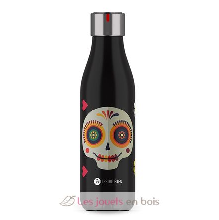 Bottiglia isotermica Sugar Skull 500 ml A-4299 Les Artistes Paris 1