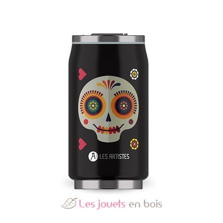 Lattina isotermica Sugar Skull 280 ml A-4301 Les Artistes Paris 1