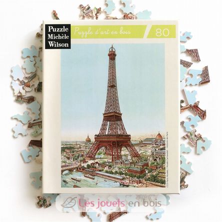 La Tour Eiffel di Tauzin A1011-80 Puzzle Michèle Wilson 4