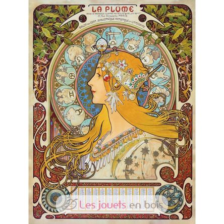 Zodiaco di Mucha A1020-250 Puzzle Michèle Wilson 2