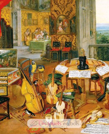 Strumenti musicali di Bruegel A1104-250 Puzzle Michèle Wilson 2