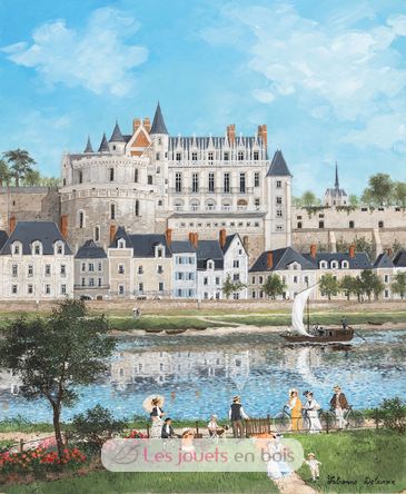 Il castello di Amboise Delacroix A1109-500 Puzzle Michèle Wilson 2