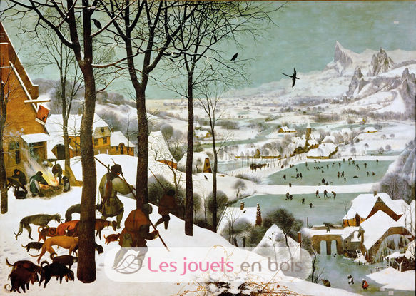 Cacciatori nella neve di Bruegel A248-650 Puzzle Michèle Wilson 2