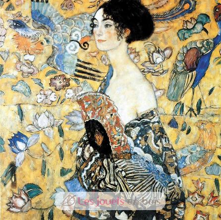 La donna con ventaglio di Klimt A515-350 Puzzle Michèle Wilson 2