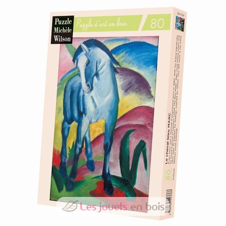 Il cavallo blu di Franz Marc A60-80 Puzzle Michèle Wilson 1