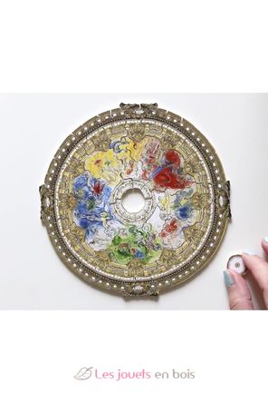 Soffitto dell'Opera di Parigi di Chagall A654-80 Puzzle Michèle Wilson 3