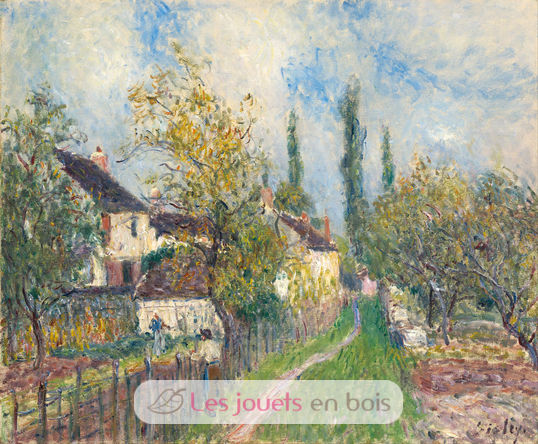 Un percorso nei Sablons di Sisley A667-500 Puzzle Michèle Wilson 2