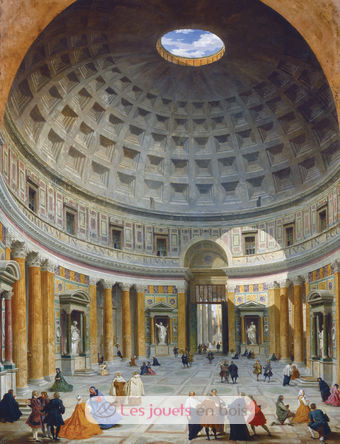 Il Pantheon di Roma di Panini A879-500 Puzzle Michèle Wilson 2