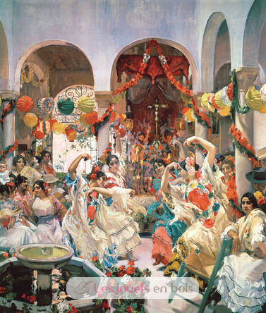 Danza a Siviglia di Sorolla A888-750 Puzzle Michèle Wilson 2