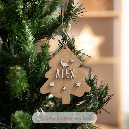 Albero di Natale personalizzabile, legno VI-AA10 Vintiun 5