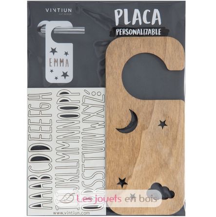 Appendino per porta personalizzabile - Notte VI-PL31 Vintiun 4