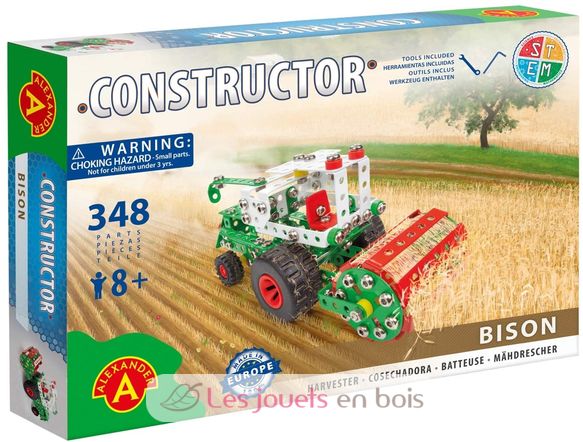 Constructor Bison - Mietitrebbia AT-1498 Alexander Toys 1