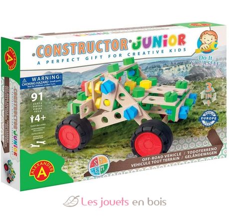 Constructor Junior 3x1 - Veicolo fuoristrada AT-2160 Alexander Toys 1