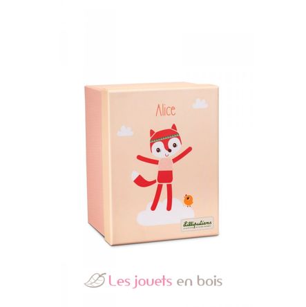 Peluche coccoone Alice ECO LI-83291 Lilliputiens 3