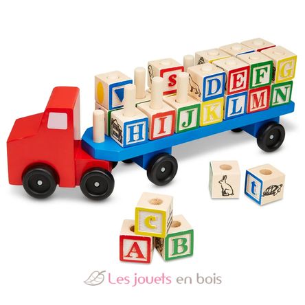 Camion dell'alfabeto M&D15175-4555 Melissa & Doug 1