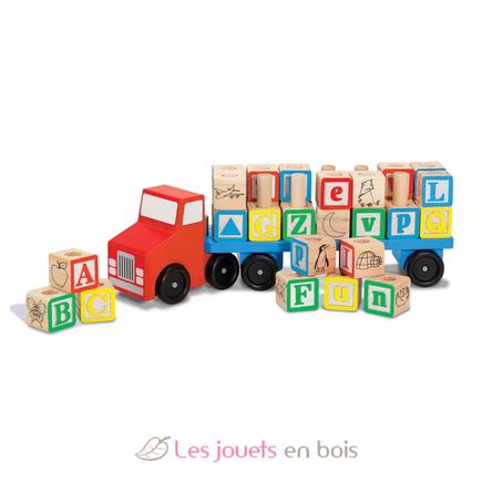 Camion dell'alfabeto M&D15175-4555 Melissa & Doug 3