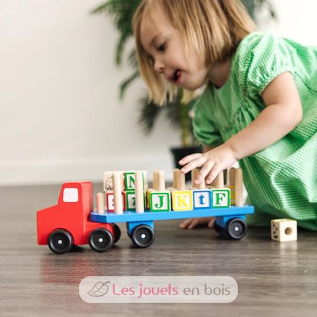 Camion dell'alfabeto M&D15175-4555 Melissa & Doug 4