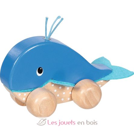 Finnie la balena da spingere GK55828 Goki 1