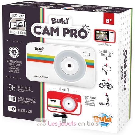 Buki CamPro - Action camera HD per bambini BUK-PV010 Buki France 1