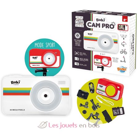 Buki CamPro - Action camera HD per bambini BUK-PV010 Buki France 2