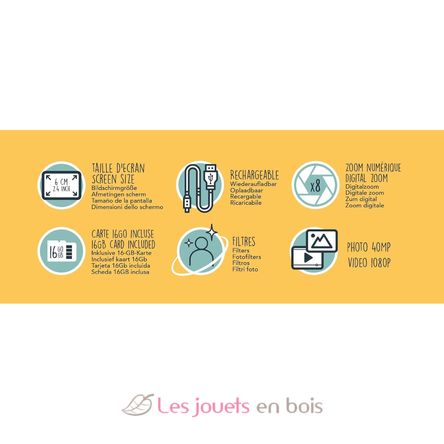 Buki CamJunior - Fotocamera per bambini BUK-PV011 Buki France 5