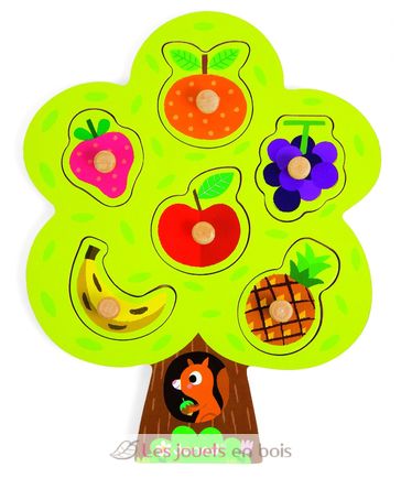 Puzzle dell'albero gourmet J0787-1830 Janod 1