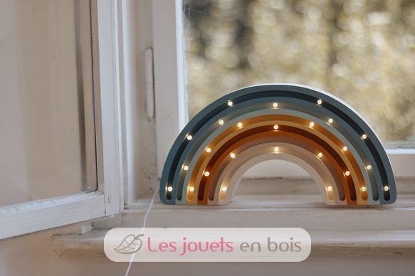 Luce notturna arcobaleno blu LL016-436 Little Lights 6