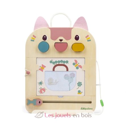 Lavagna magica Jeanne la gatta LL83650 Lilliputiens 3