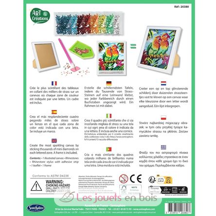 Quadro con diamantini Inseparabili SS-20380 Sentosphère 2