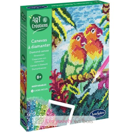 Quadro con diamantini Inseparabili SS-20380 Sentosphère 4