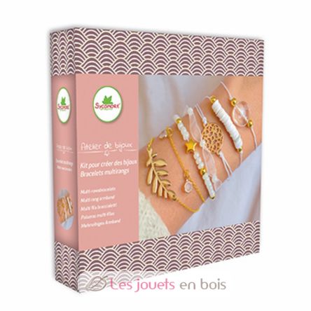 Kit per creare gioielli Braccialetti SYADB005 Sycomore 1
