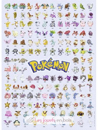 Puzzle Pokédex Pokémon 500 pezzi RAV147816 Ravensburger 2