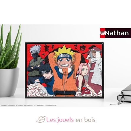 Puzzle Avventure di Naruto 500 pezzi NA12000973 Nathan 3