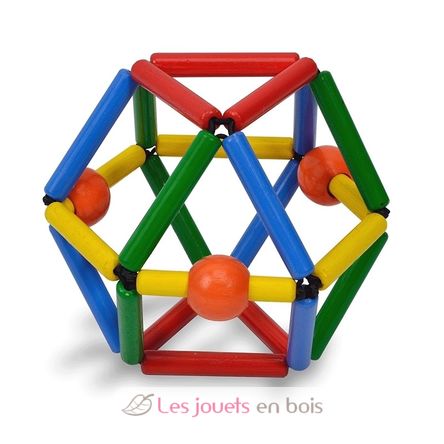 Sonaglio di legno Grabber Multicolore B83080 Bass & Bass 1