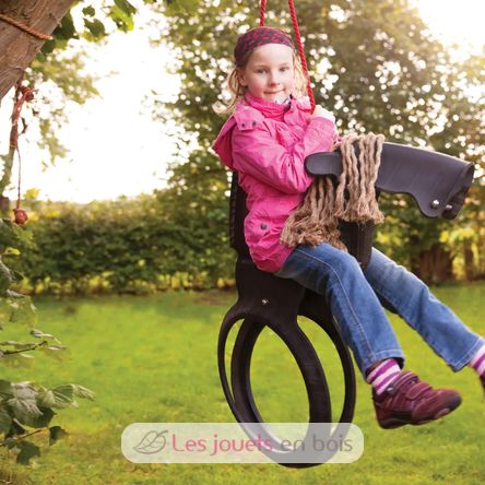 Altalena a forma di cavallo ED-KG10 Esschert Design 6