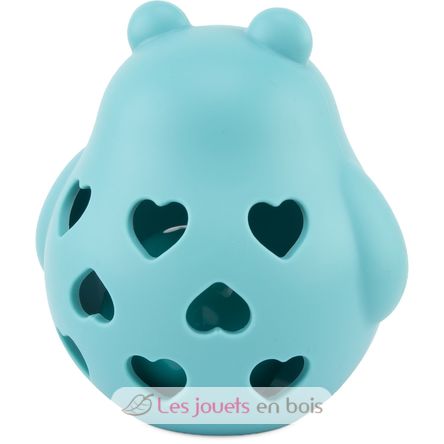 Sonaglio a forma di orso in silicone blu UL7140 Ulysse 3