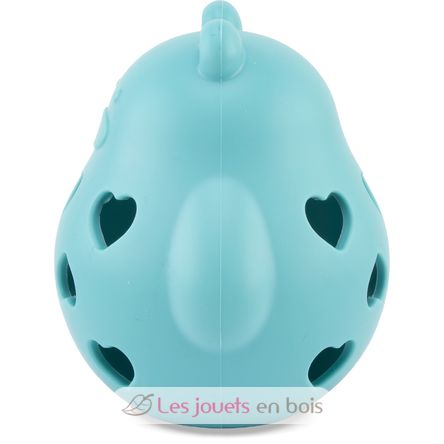 Sonaglio a forma di orso in silicone blu UL7140 Ulysse 4