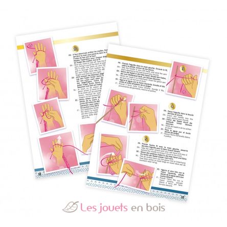 Kit creativo - Lavoro a Maglia BUK-BE002 Buki France 3