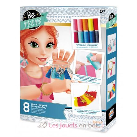 Kit creativo - Gioielli pompon BUK-BE109 Buki France 1