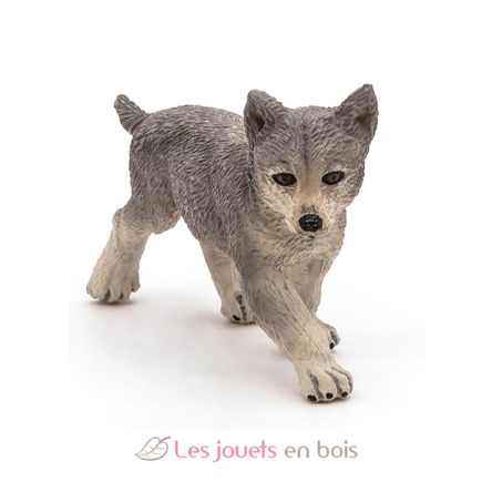 Figurina di cucciolo di lupo PA50162-3968 Papo 3