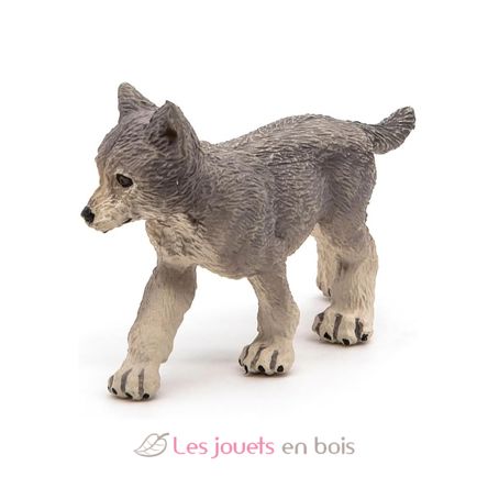 Figurina di cucciolo di lupo PA50162-3968 Papo 4