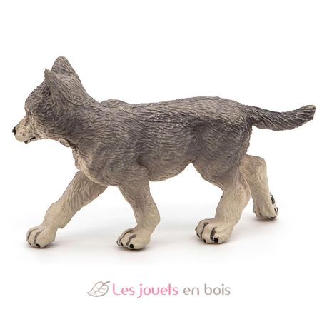 Figurina di cucciolo di lupo PA50162-3968 Papo 5