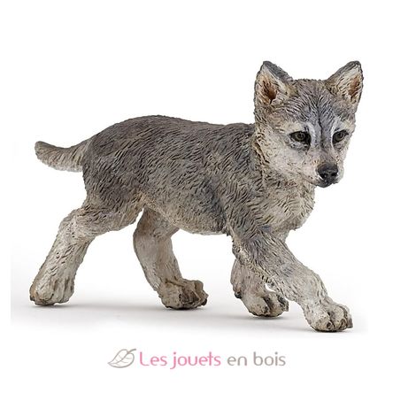 Figurina di cucciolo di lupo PA50162-3968 Papo 1